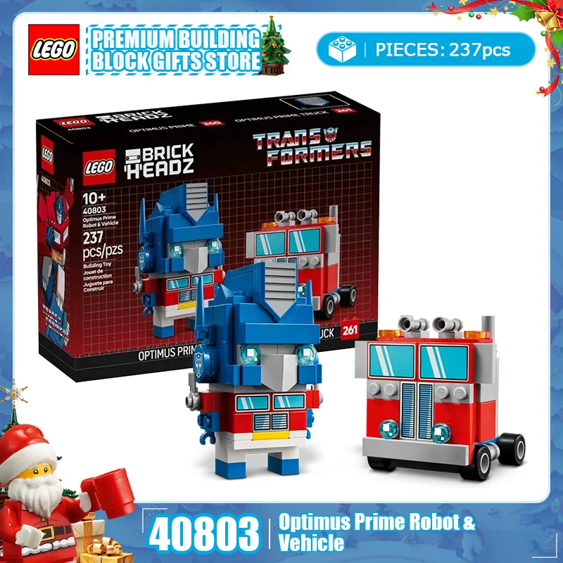 

Lego Block Fangtouzi Series 40803 Transformers Optimus Prime 40804 Bumblebee Children's Building Toy Christmas Gift