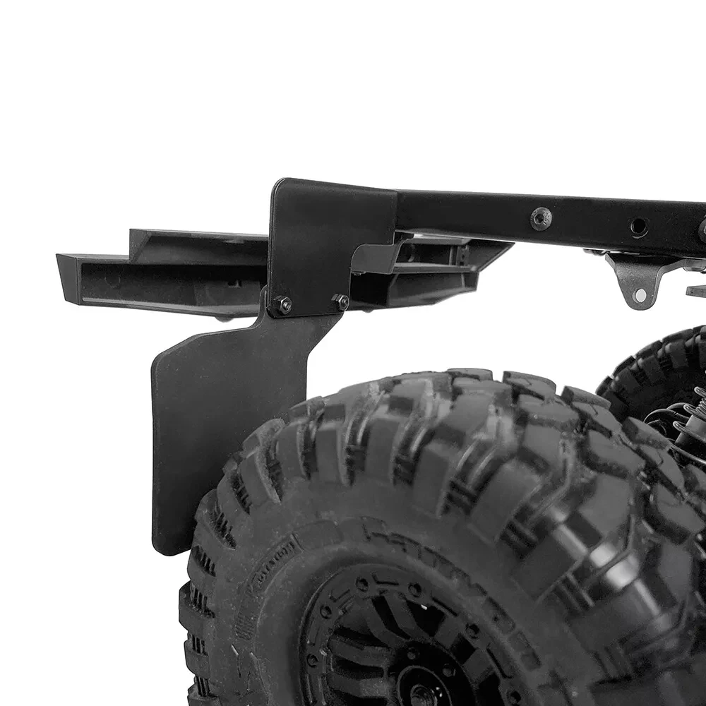 Metal Rubber Mud Guard Mudguard Fender for 1/10 RC Crawler Car Traxxas TRX-4 Defender TRX4 Bronco Accessories