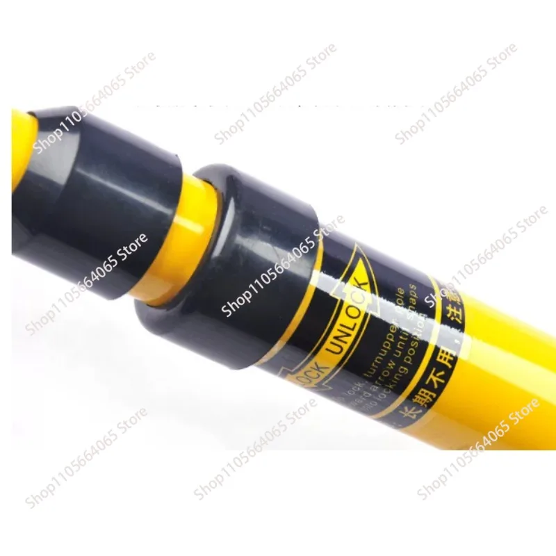 Triangle Fiberglass FRP High Voltage Telescopic Hot Stick Operating Rod for Electric Power 3-10M