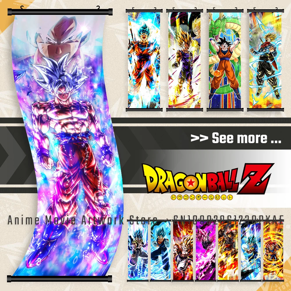 

Dragon Ball Super Instinto Superior Goku Wall Art Poster Anime HD Print Pictures Canvas Painting Home Decoration For Living Room