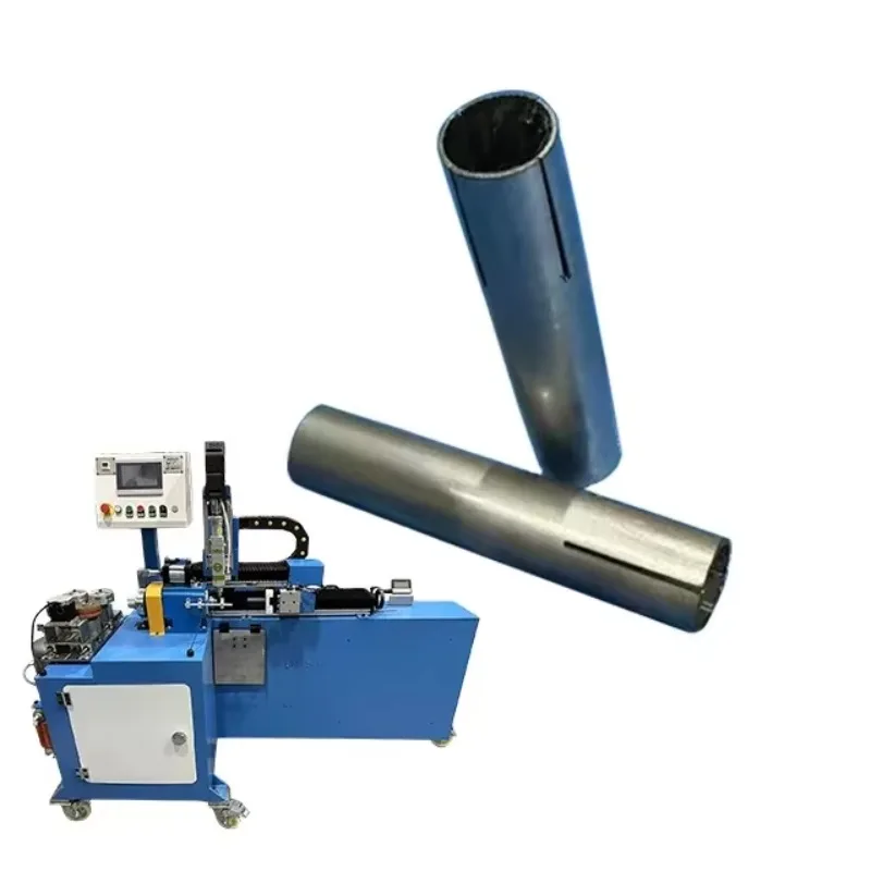 Nick 2026Automatic CNC fiber pipe cutting tube slotting machine for SS carbon steel