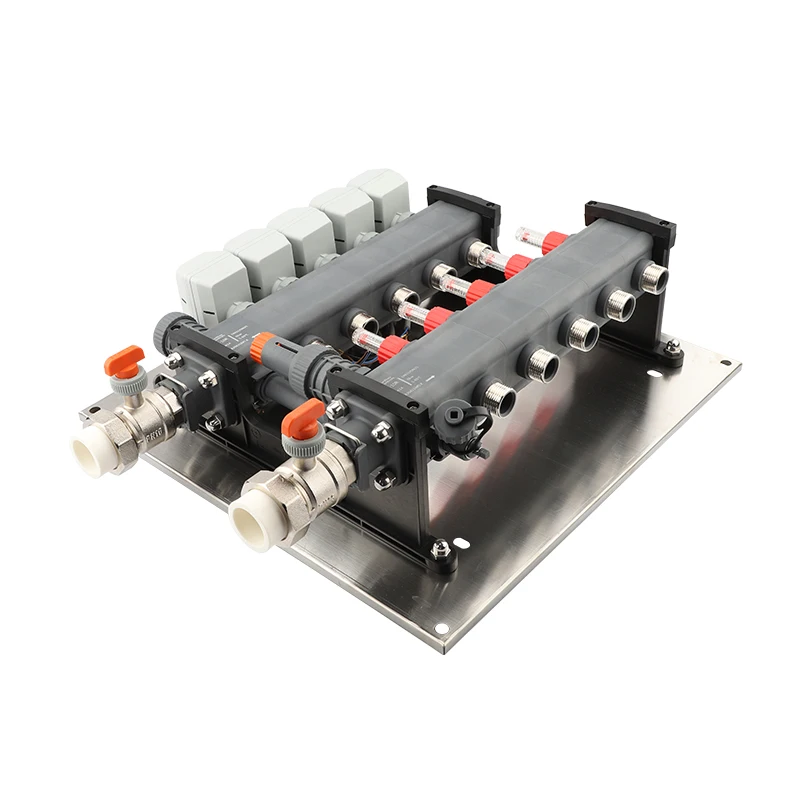 Preferred Manufacturer of High Quality Hydraulic Plastic Manifolds for Water Circulation Heating Equipment Floor Heating Systems
