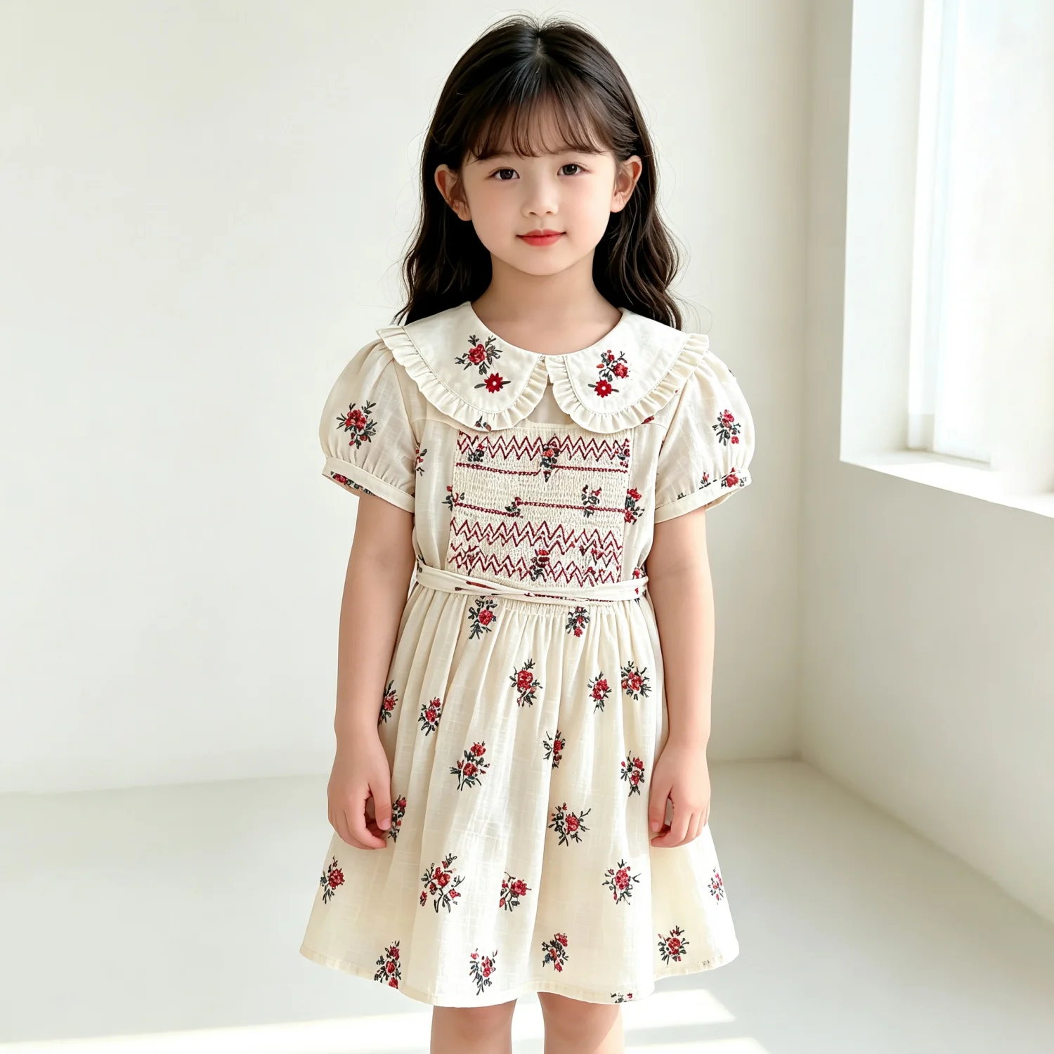vestidos-de-manga-corta-estilo-vintage-para-ninas-vestidos-de-flores-para-ninas-ropa-informal-de-verano-para-adolescentes-conjuntos-lindos-para-chicas-novedades-2026