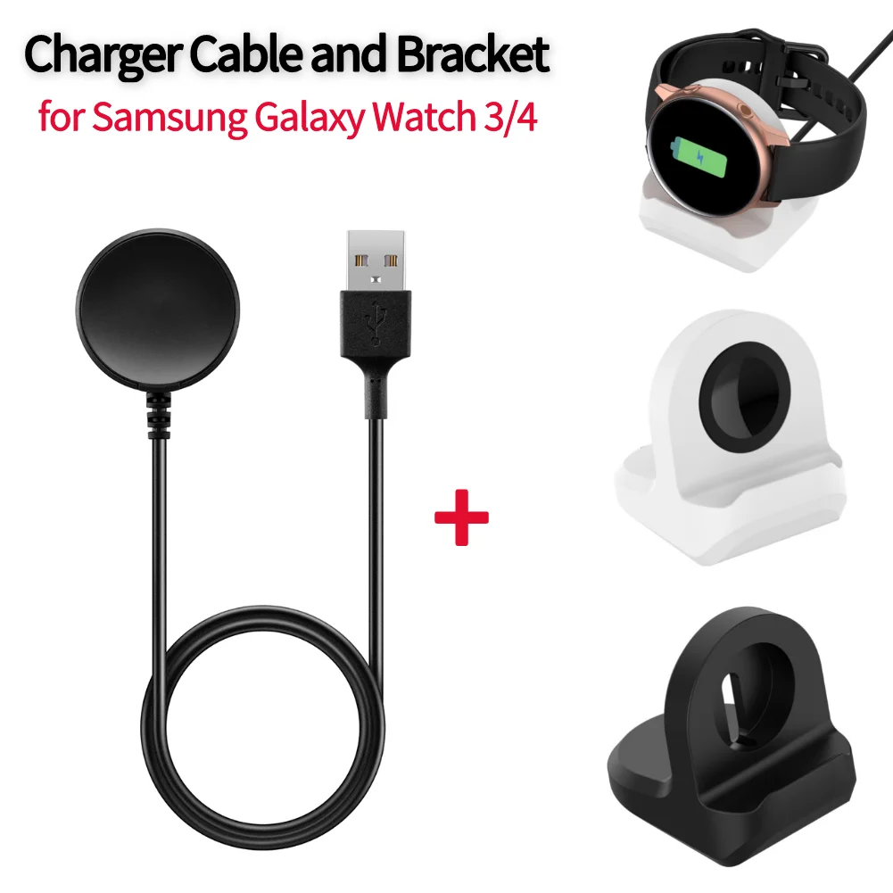 USB Ladekabel schnelle Ladegerät Dock Power Adapter für Samsung Galaxy Uhr Aktive 2 smart uhr zubehör für Uhr 3
