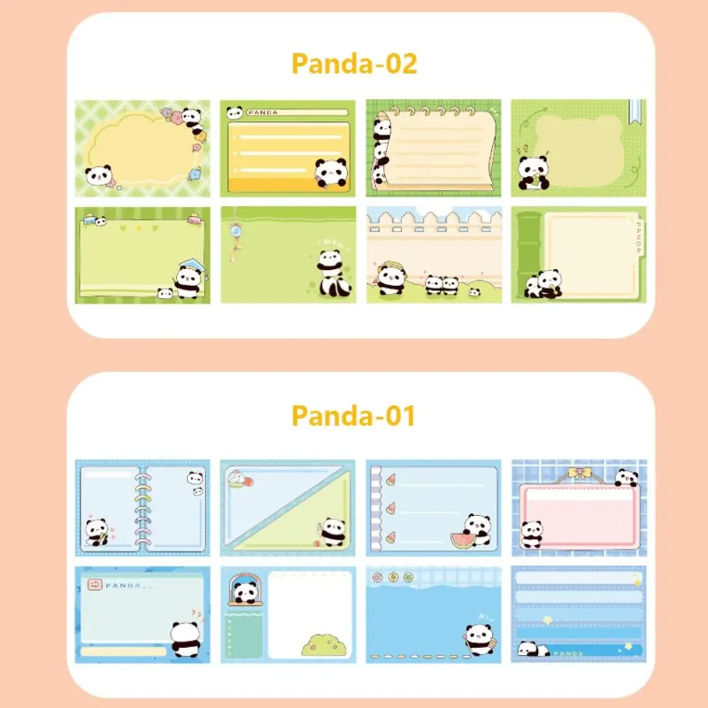 256 PCS/Set Pull-out Design Memo Pad Capybara DIY Sticky Note Multifunctional Full Adhesive Scrapbook Sticker