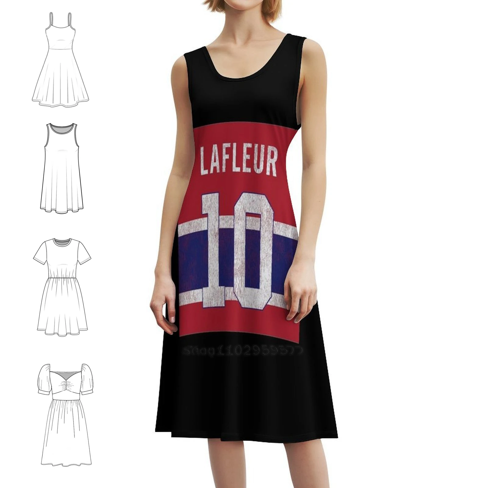 

Guy Lafleur Guy Lafleur Канадский игрок Женское уличное платье в стиле хип-хоп с графическим принтом Одежда для вечеринок и клубов Guy Lafleur Guy Lafleur