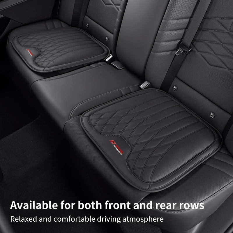 Leather Car Breathable Cushion Seat Cushion Interior Accessories For Ford Focus Fiesta Ranger Mondeo Kuga Escape Ecosport Fusion