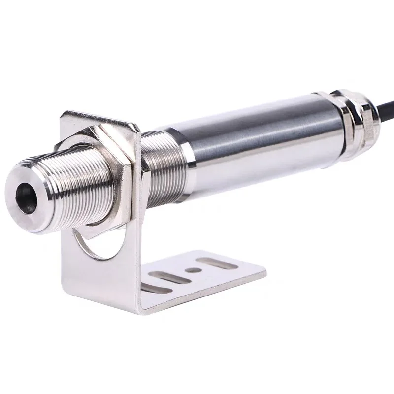 Termometer Inframerah Non-kontak 4-20MA Termometer Industri Pemancar Probe RS485 Sensor Suhu/Modbus