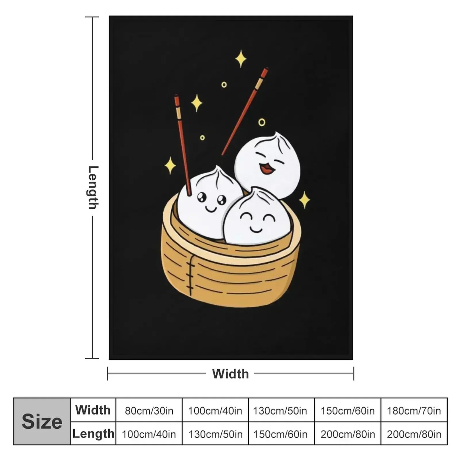 Happy Dumpling Throw Blanket Giant Sofa Thermal Flannels funny gift Luxury Throw blankets ands Blankets