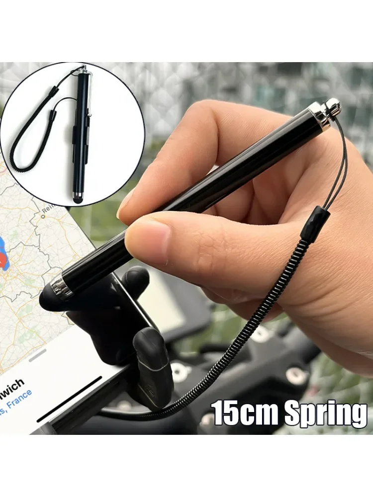 AliExpress BAPPSUS Universal Capacitance Tablet Stylus Pen Fixed To Motorcycle Bike Car Touch Screen Pen for Apple