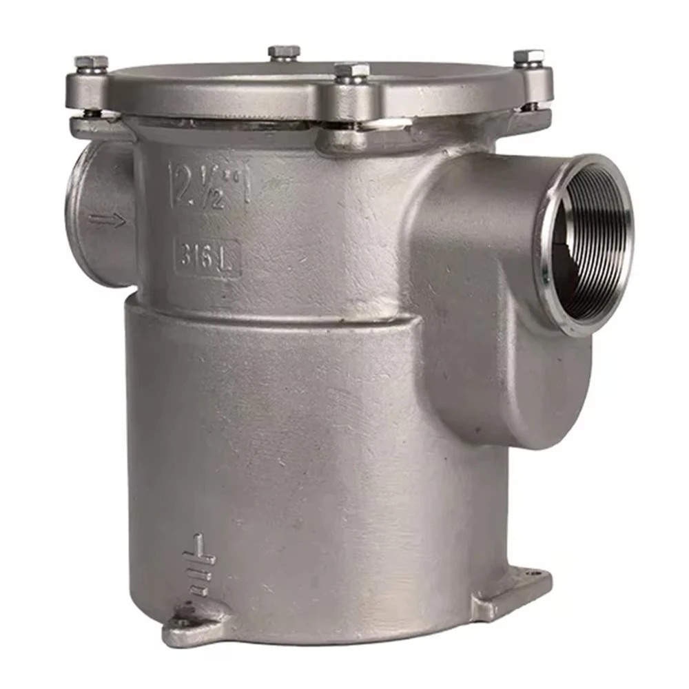 In Stock Seawater Strainer Boat Fittings Marine Sea Water Filter / Strainer Yacht