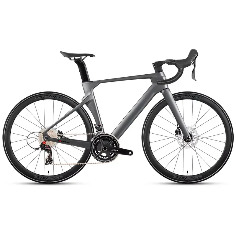 Carbon Fiber Road Bike Racing With 22-speed Gears Aerodynamic Design For Outstanding Racing Performance Made Of Integrated