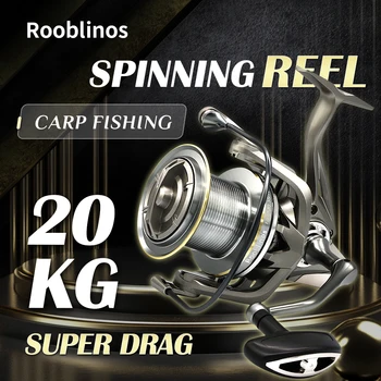 NGK Stainless Steel Bearing Spinning Fishing Reel 8000 9000 10000 12000 14000 25KG Powerfu