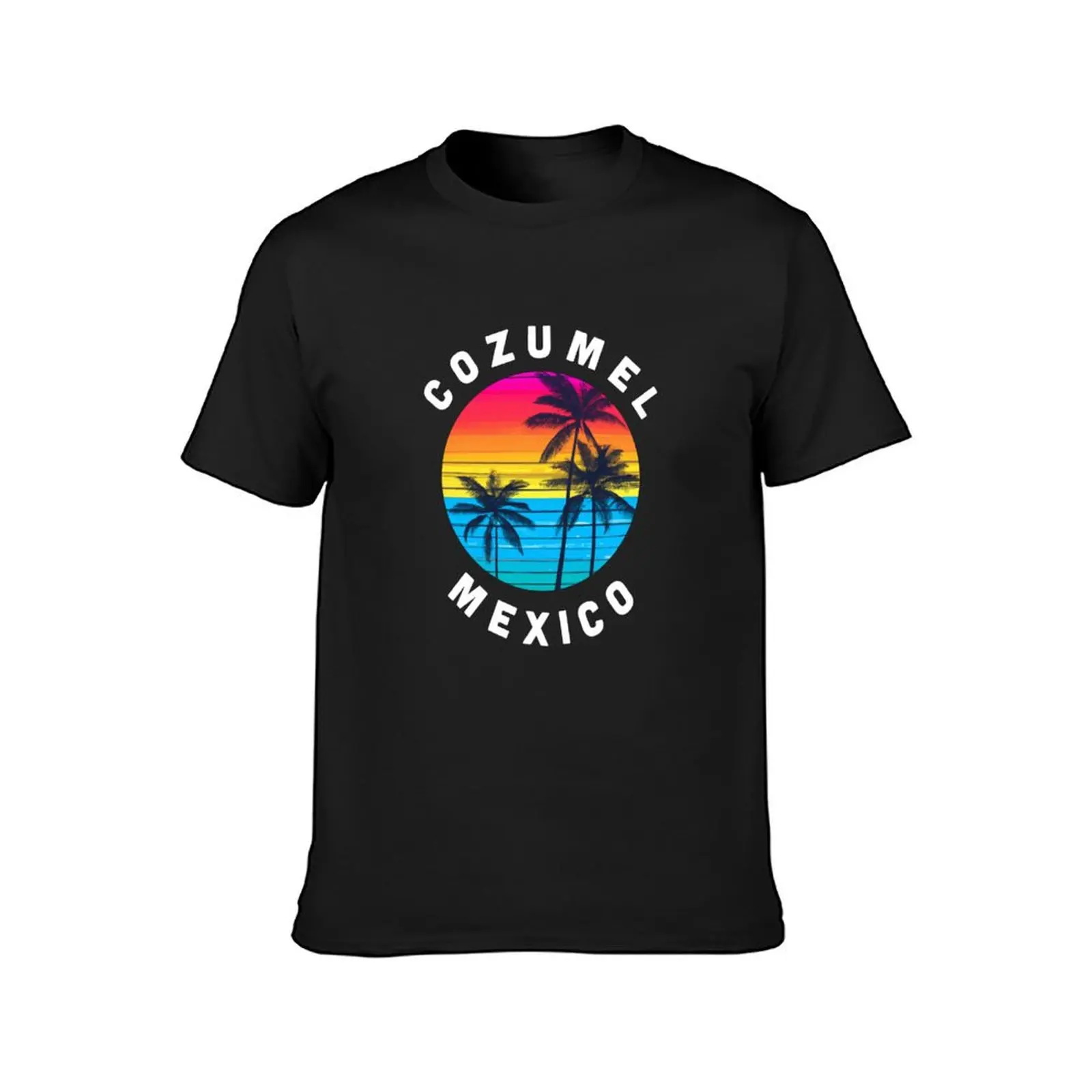 Cozumel Mexico Souvenir T-Shirt plain summer tops mens t shirts pack