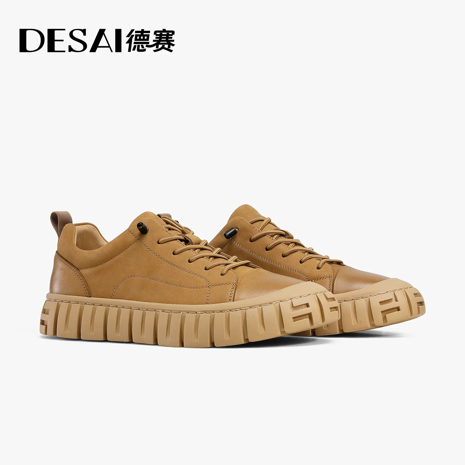 

DESAI New retro British style versatile fashion trend low top anti slip comfortable casual shoes for men's board shoes