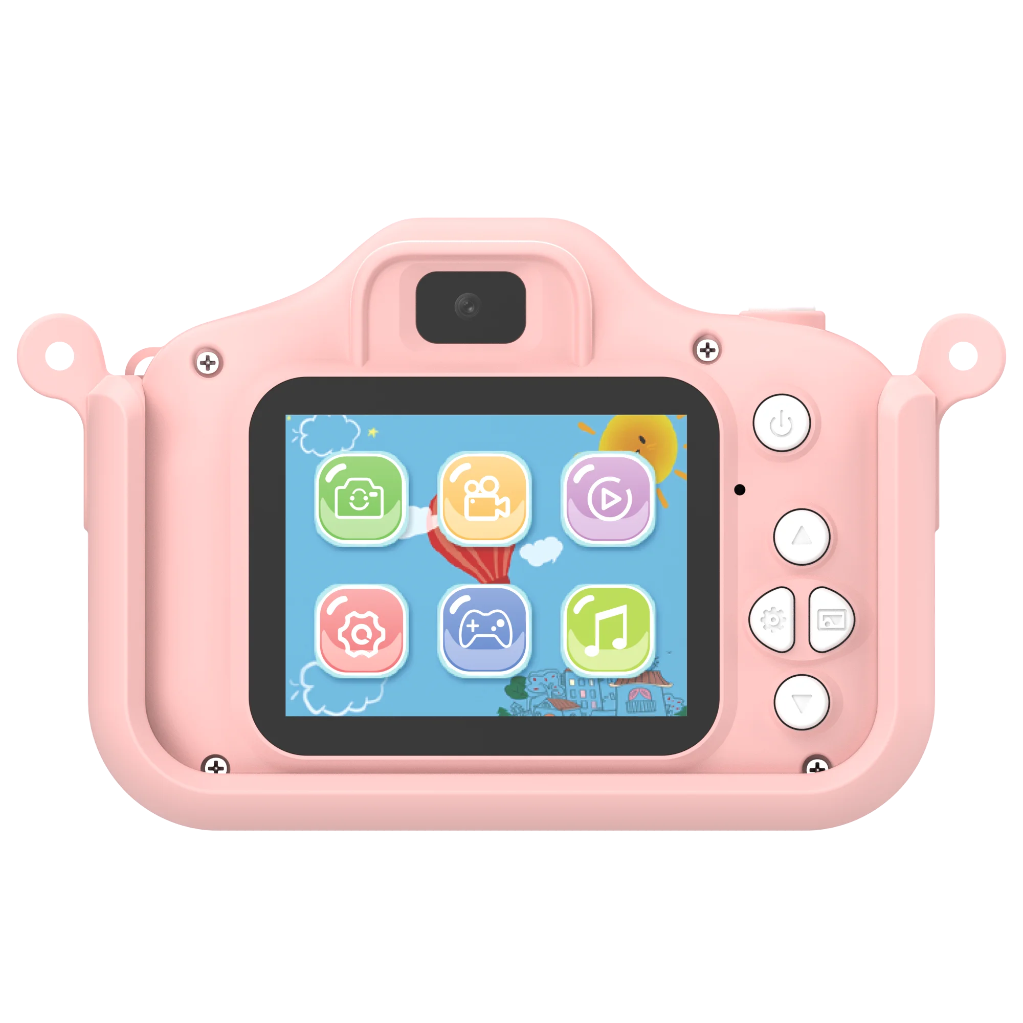 X7s Children Camera Waterproof 1080P HD Camera Video Toys 2 Inch Color Display Outdoor Camera SLR Camera Kid Toy+TF Memory Card