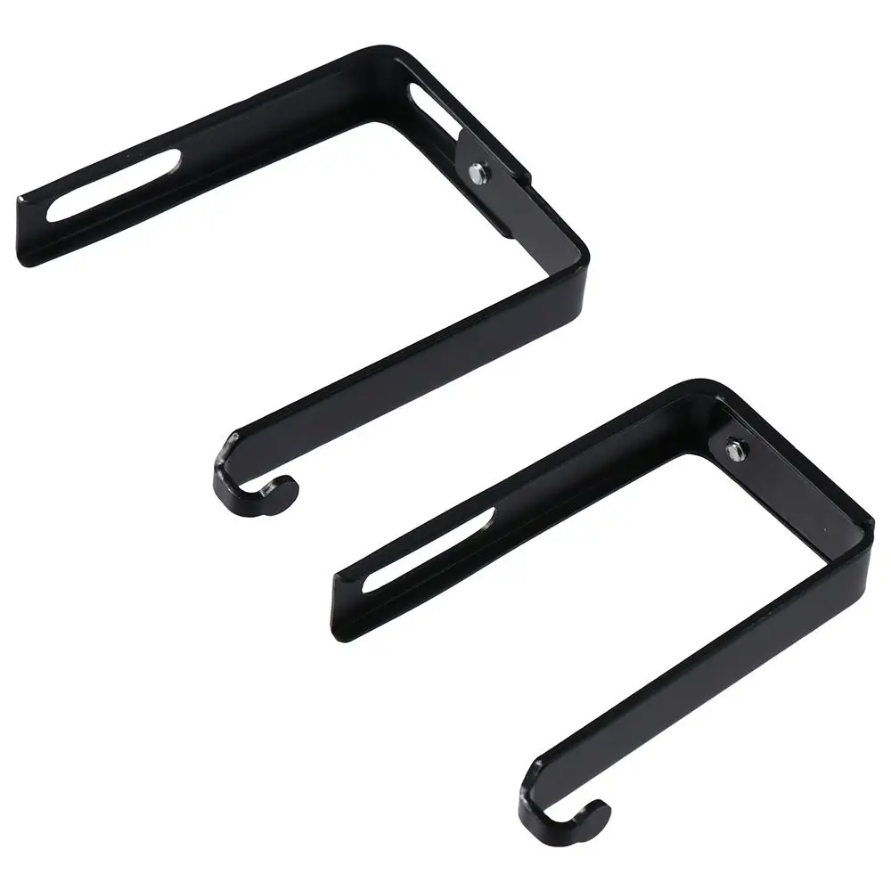 Whiteboard Metal Adjustable Cubicle Hangers Black Universal Partition Hanger Set Flexibility Cubicle Hangers Home