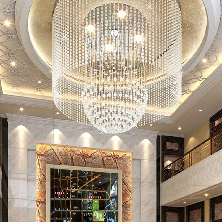 

Modern Metal Decorative Fixture Fancy Lamps Hanging Ceiling Crystal Light