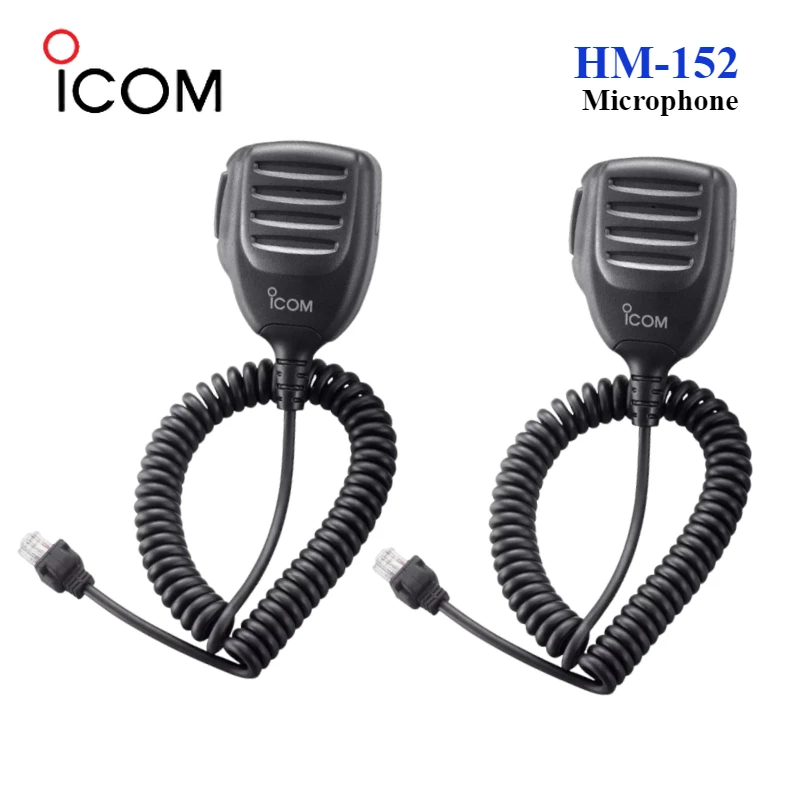 2pcs HM-152 8-pin Handheld Speaker Mic Microphone for ICOM IC-207H IC-208H IC-2820H IC-F2721D IC-7000 IC-8000 IC-F6121D Plug