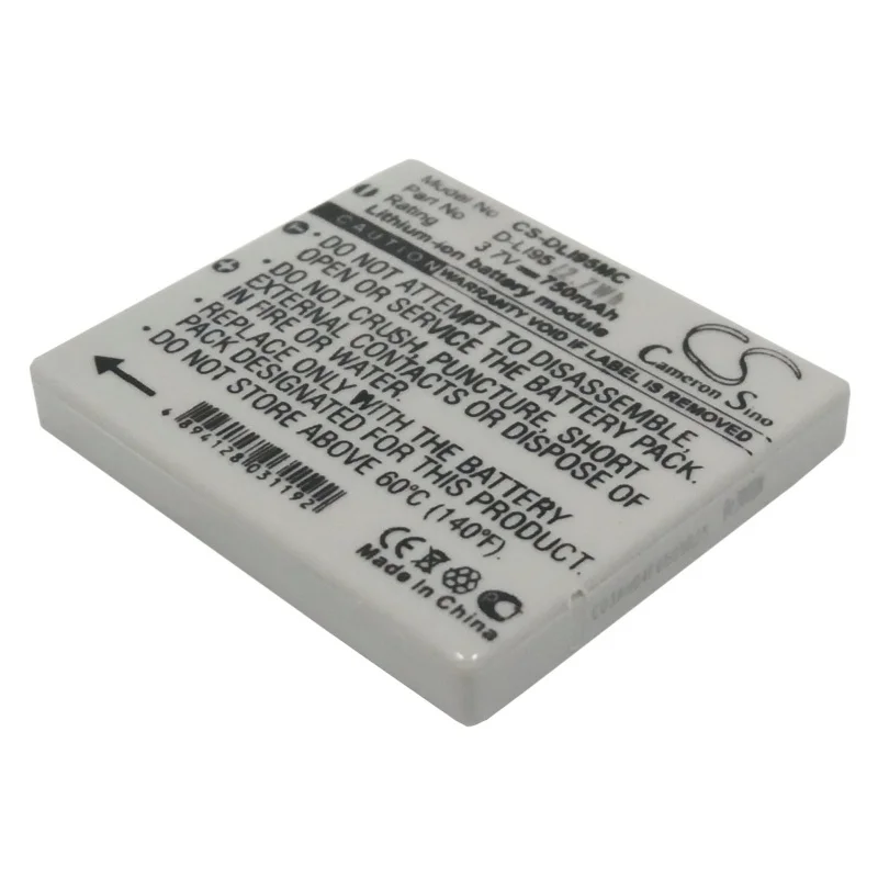 OrangeYu  700mAh replacement Camera Battery D-LI95 for Pentax Optio E75 M85 E85 +Gifts