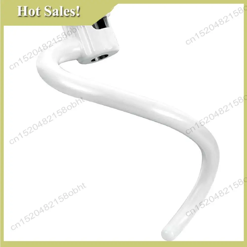 

-PQWN Spiral Coated Metal Dough Hook For Kitchenaid 6QT Vertical Lifting Mixer Bowl KV25G0X KV25G8X KV25H0X KP26M1X KP26M8X