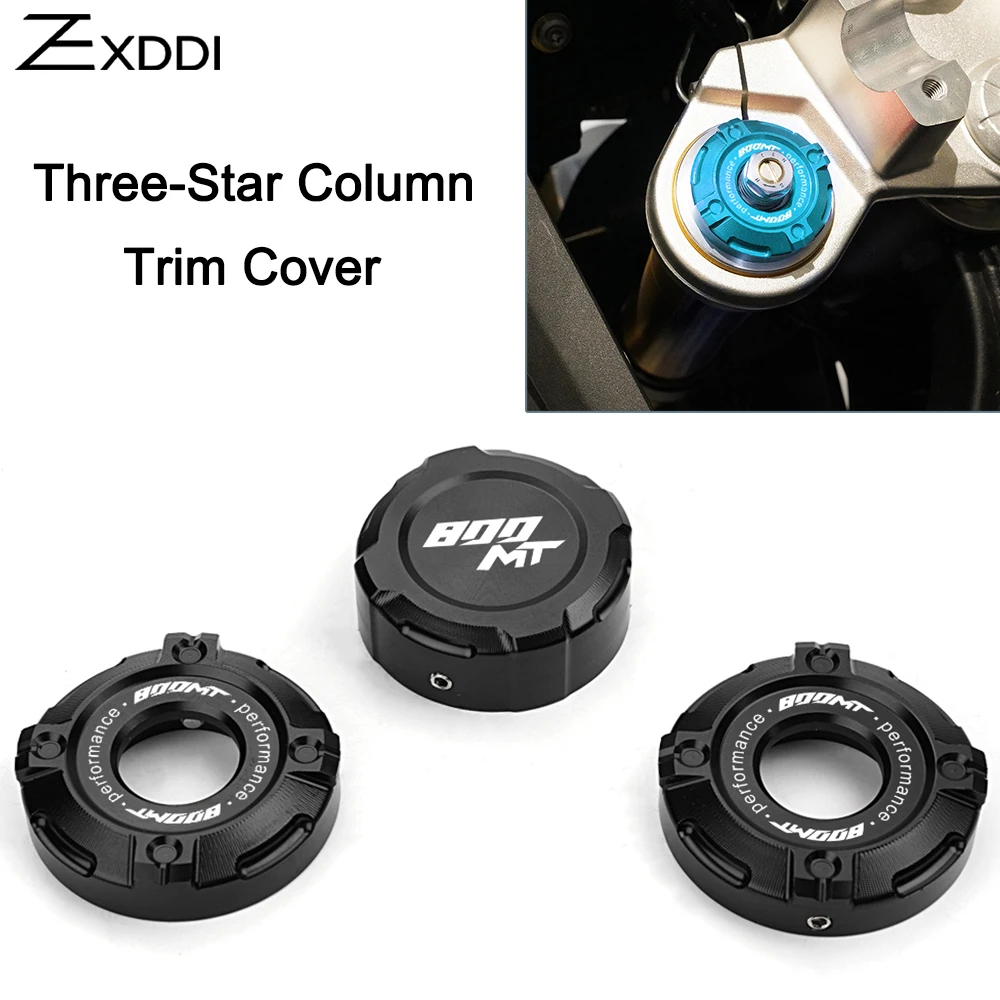 

Для CFMOTO 800MT MT800 CF 800 MT 2023 2024 2025 алюминиевая мотоциклетная трехзвездочная колонна, верхняя амортизирующая накладка, передняя крышка