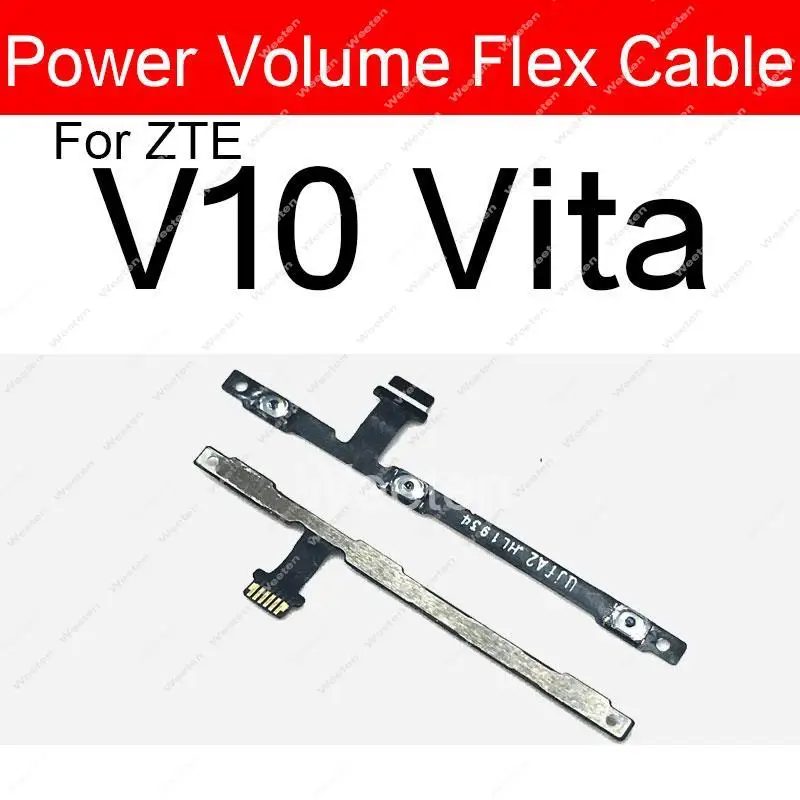 전원 볼륨 플렉스 케이블, ZTE 블레이드 V10 Vita A3 A5 A7 A7S A31 A71 7030 A51 2020 2021 전원 볼륨 사이드 버튼, 주요 부품