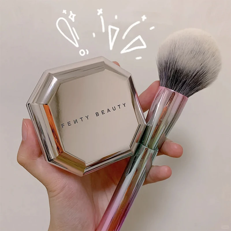 Rouge à lèvres liquide brillant, 9 couleurs, poudre de diamant 3D imperméable, brillant, visage fin, réglage impeccable, poudre de miel