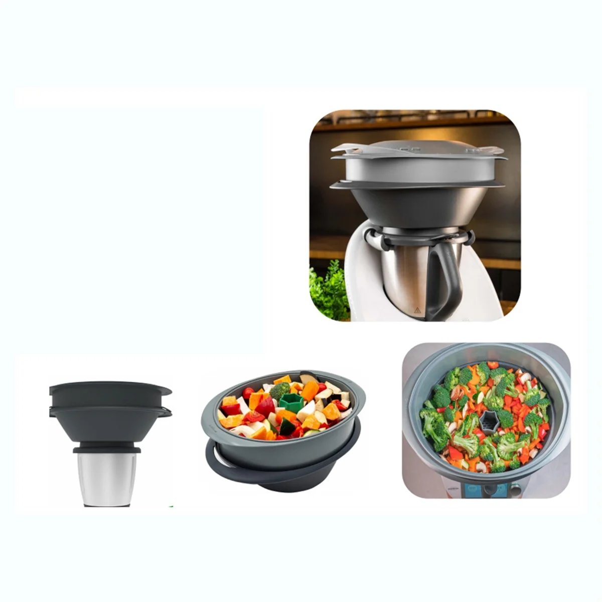 サーモミックス,tm6,tm5,tm31用のアクセサリー,加熱加熱,調理の向上