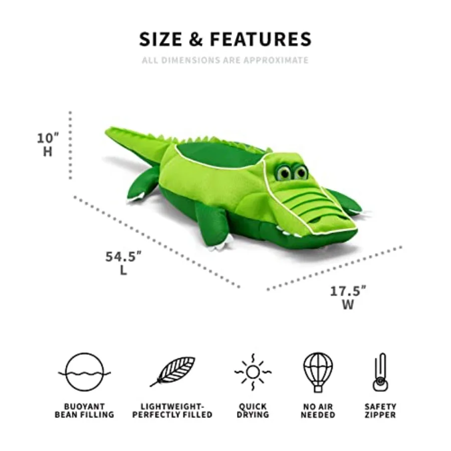 Pool Petz Animal Pool Toy Float for outdoor water fun, made of durable vinyl, vibrant multicolor design, extra-thick material f