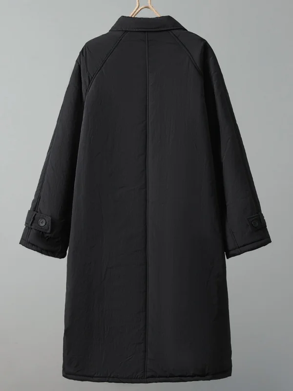 

Thiened Cotton Jaet Windbreaker Mid-Length Loose Women's Coat Winter Faionable Large Size Cotton Clothes