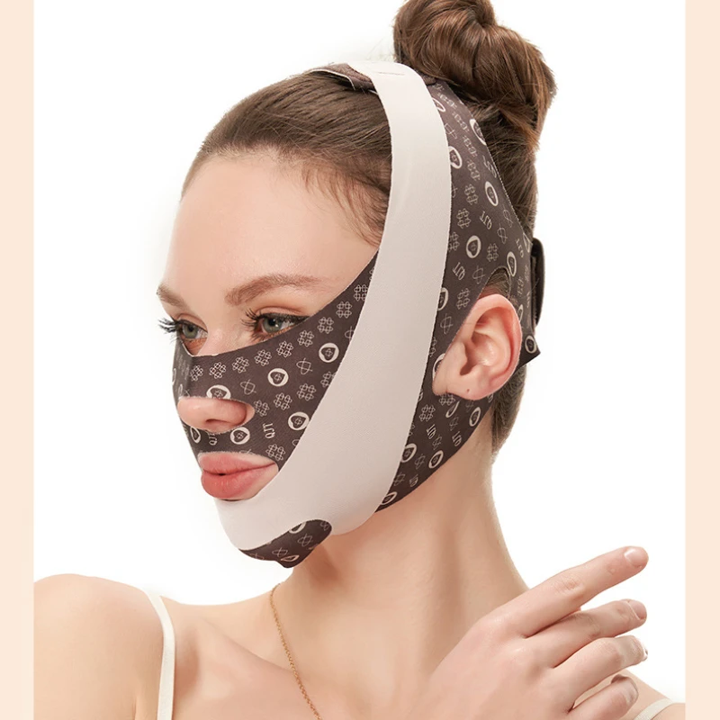 Adjustable V Face Bandage Lift Up Belt Reduce Double Chin Face Sculpting Sleeping Mask Facial Skin Care Tool Face Lifting Tapes