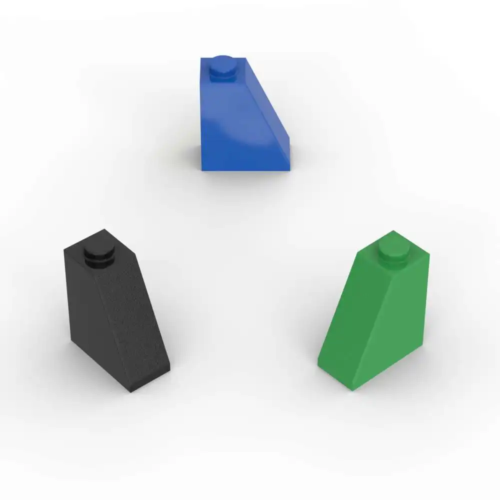 MOC 10個 スロープ 60481 65 2x1x2 ビルディングブロックキット スロープハウス ブロック パーティクルパズル アイデア DIY おもちゃ 子供 誕生日 クリスマス ギフト