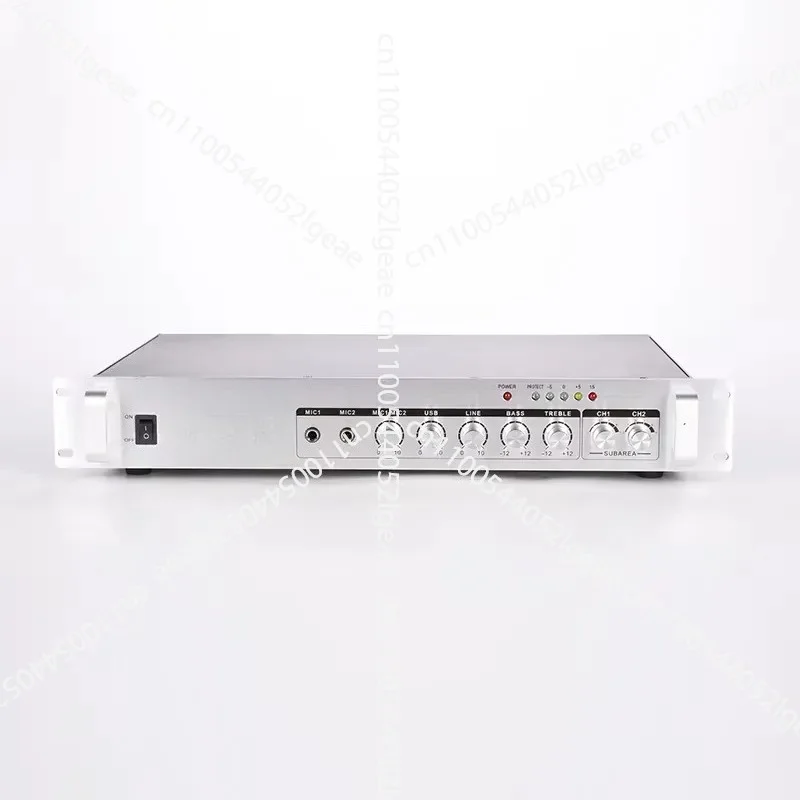 60W  Home Stereo PA System Amplifier 100V 4-16 Ohm, Aluminum Alloy | Audio Equipment