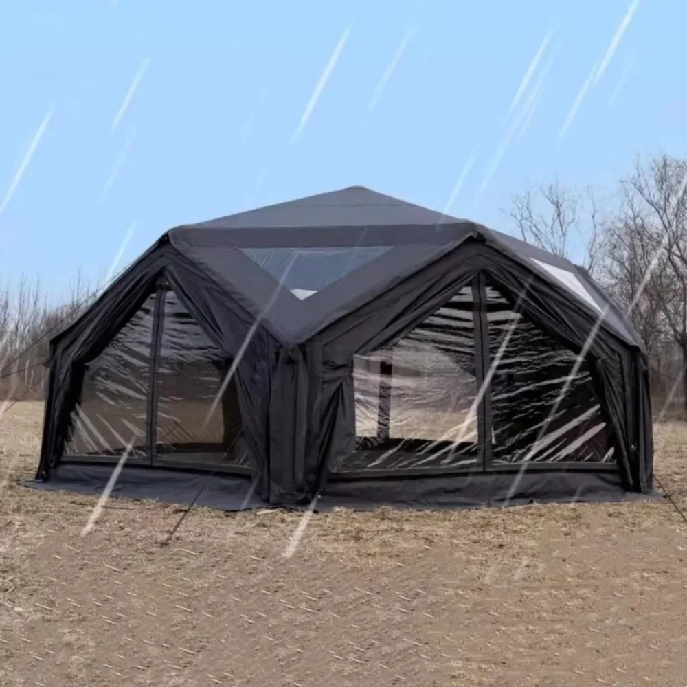 

Водонепроницаемая надувная палатка-дом для вечеринок, роскошный уличный кемпинговый купол-шатер