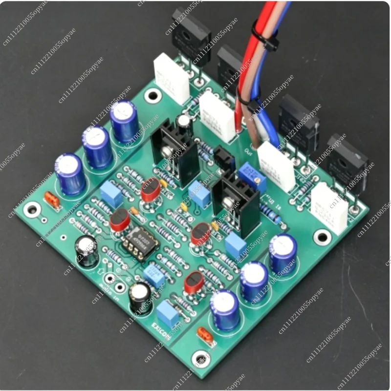 Single Channel Power Amplifier Board Adjustable Class A Bias Current HiFi Audio Amplifier Module DIY Mono Amp Board