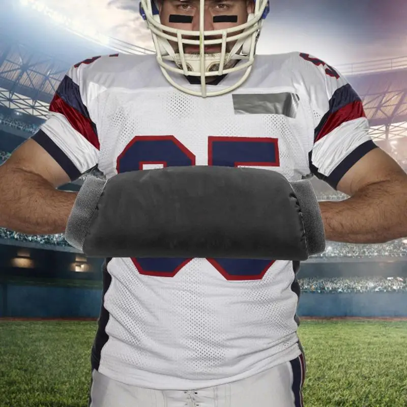 Football Hand Warmer Pouch Durable Hand Muff Soft Velvet Lined Portable Outdoor Football Accessories Hand Warm For Youth