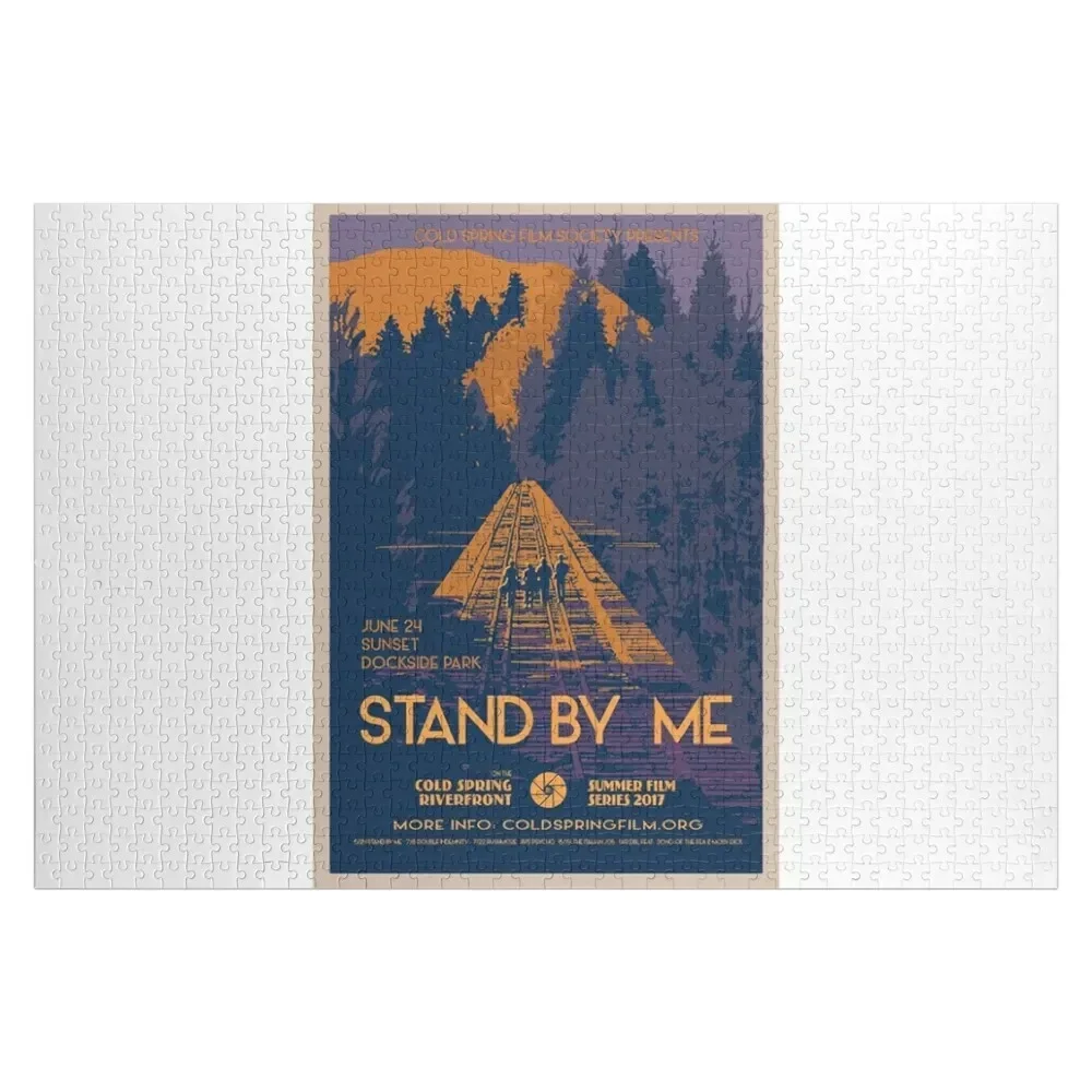 

Movie 2017 STAND BY ME poster Jigsaw Puzzle Custom Jigsaw Baby Wooden Puzzle