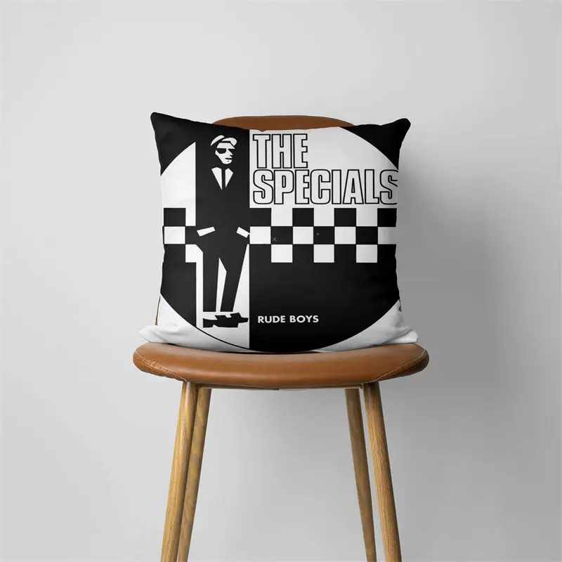 The Specials Cushion Cover for Sofa Pillow Case Cover Seat Car Throw Pillowcase 45X45cm For Home Decorative SJ-863