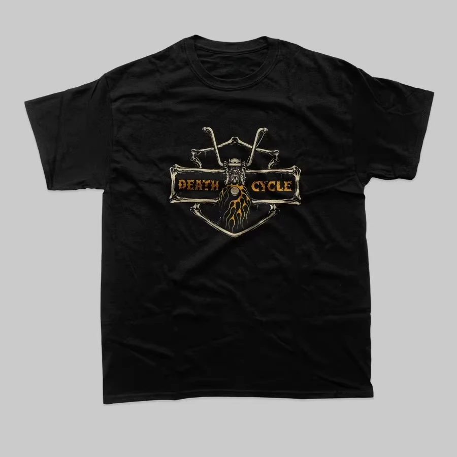 

2025 New Flame Motorcycle Vintage Tattoo Girl Print Graphic T-shirt for Men and Women Short Sleeve Breathable Motorcycle T-shirt