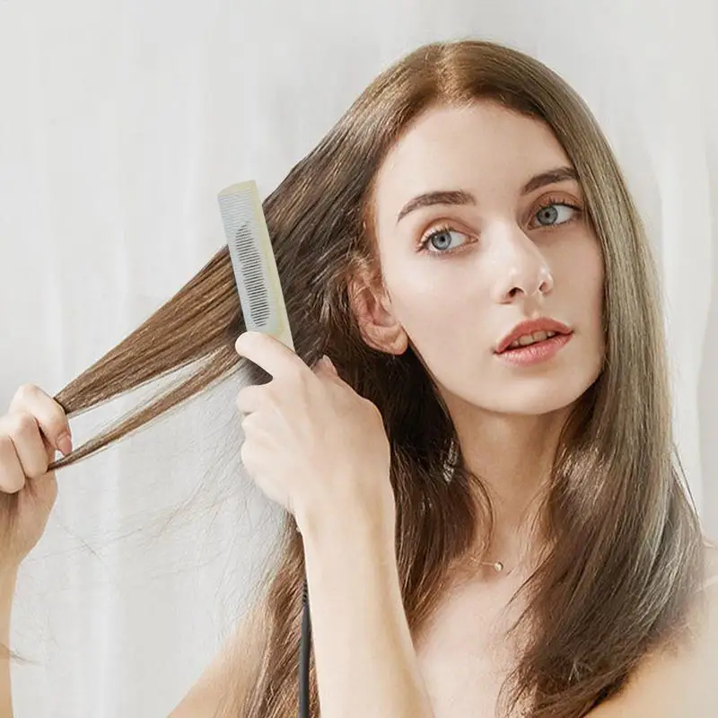 double teeth folding comb Massage Hair Brush Fine Tooth Makeup Comb Anti-Static Styling Tool For Outing Date Holiday