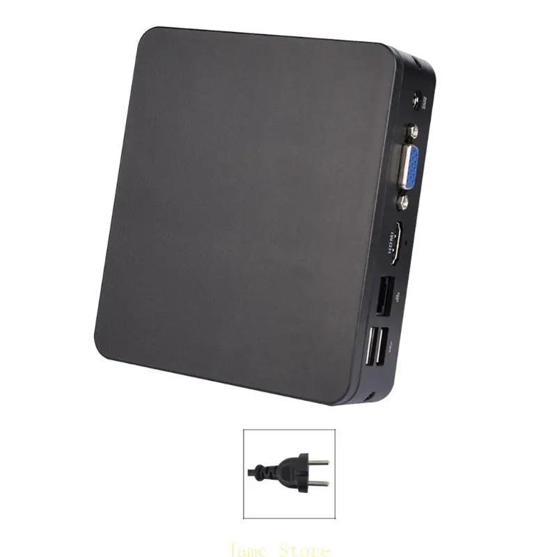 LX0B All in Machine Mini Host Support Win10 con porta per microfoni per cuffie