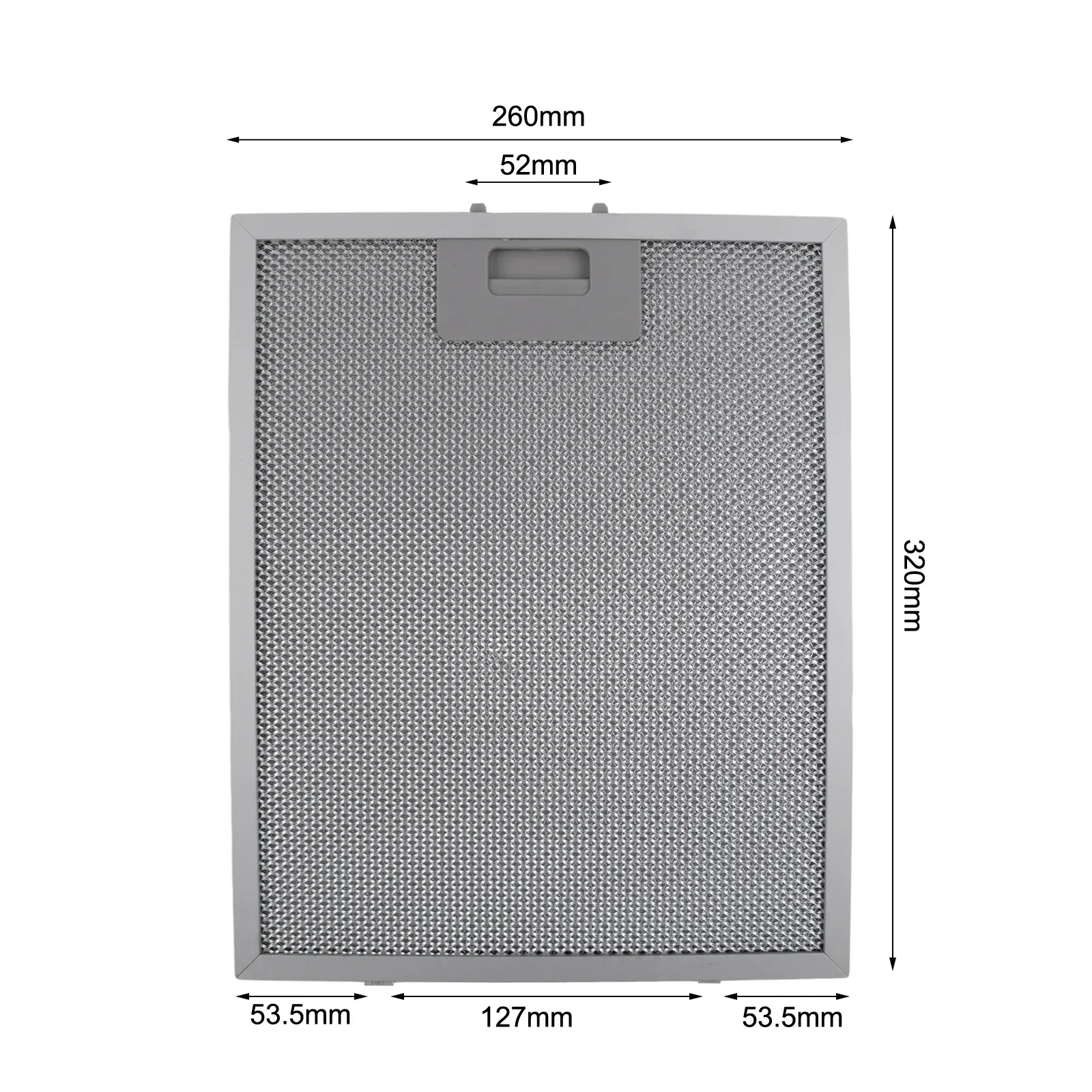 Metal Mesh Cooker Hood Filters, 2PCS, 320x260 mm, Better Filtration for Range Hoods, Peak Performance Maintenance