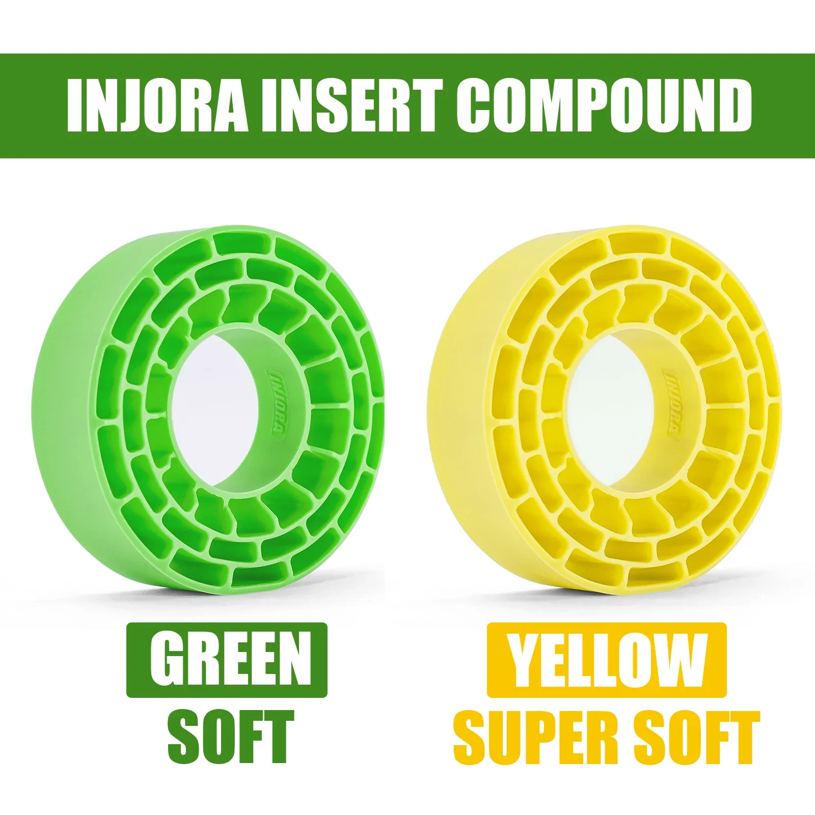 INJORA 4pcs Silicone Rubber Inserts Foam For 62-64mm*24mm 1.0\