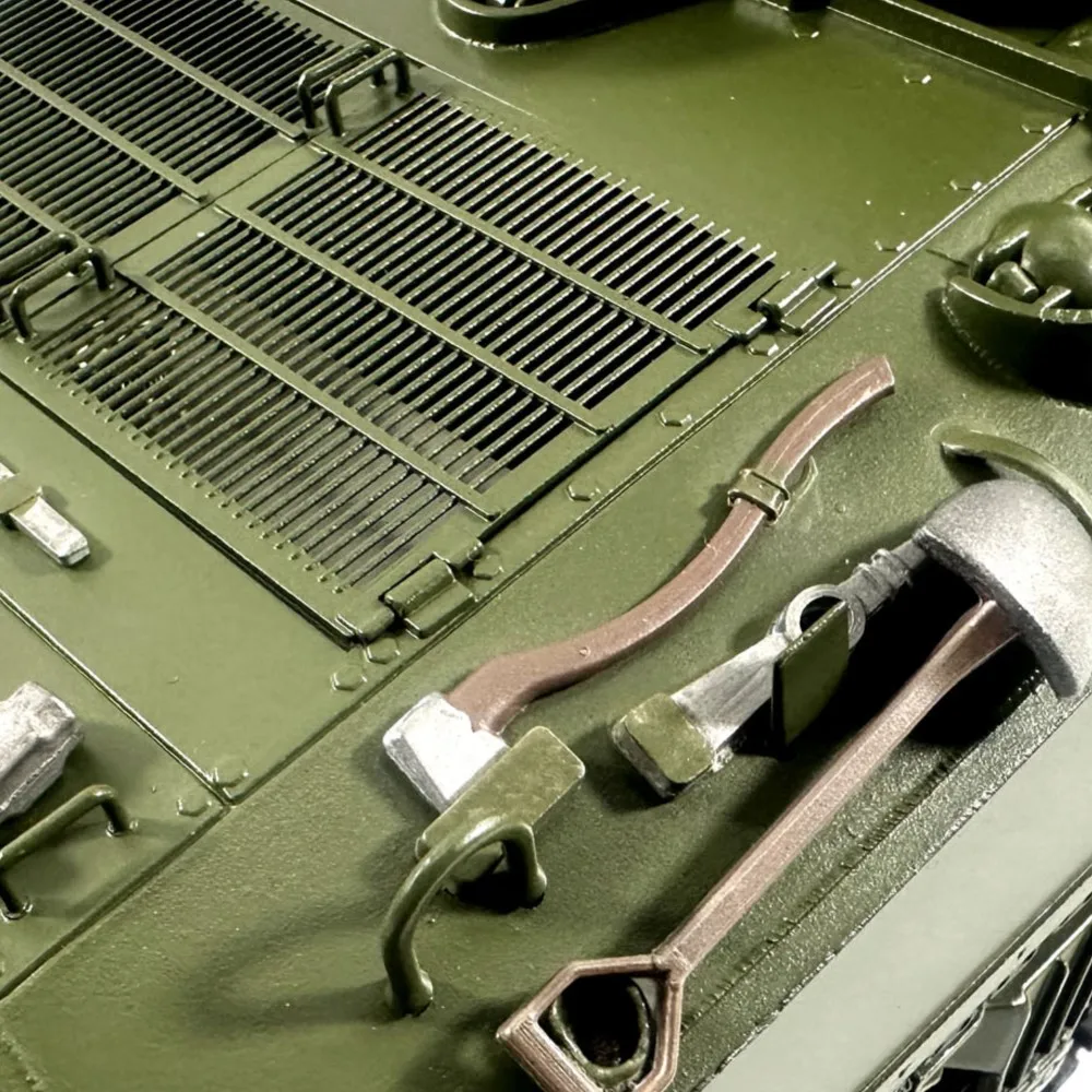 

Toys Mato Metal TR RC Tank 1/16 Scale 4CH 2.4Ghz Army Green M4A3 Sherman Infrared Ver R1230 RC HOBBY Модель радиоуправления TH00673