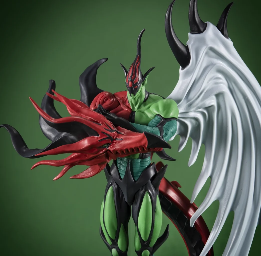 오리지널 메가하우스 유희왕! Duel Monsters GX Elemental Hero Flame Wingman 액션 피규어 장난감 PVC 모델 컬렉션 선물