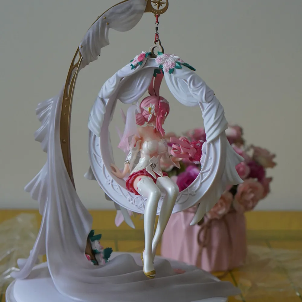 Honkai Impact Fantasy Dream Series Yae Sakura Bride Wedding Dress Figure PVC Statue Model Desktop PC‑Case Ornament Anime