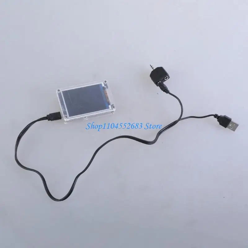 ساعة شاشة LCD متعددة الوظائف Y6GD مع ميزات تصور طيف الموسيقى الديناميكي مناسبة للاستوديوهات والصوت المنزلي #3