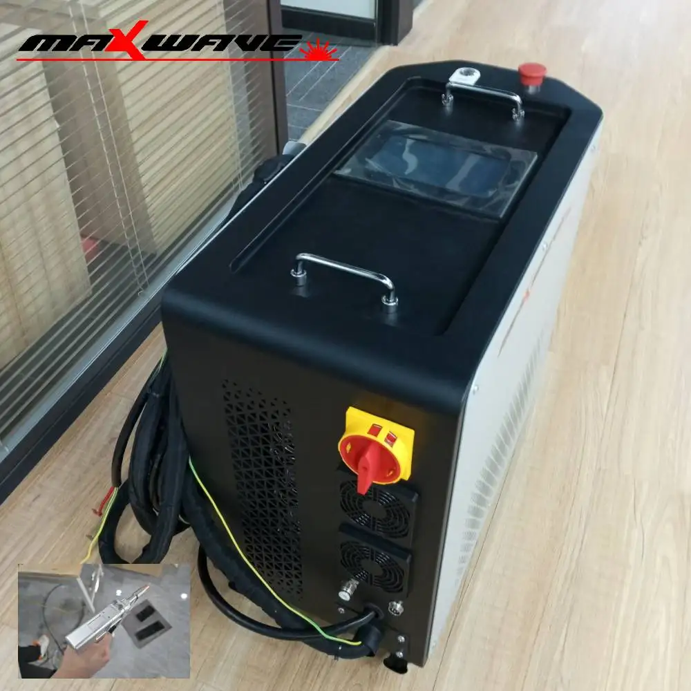

Maxwave Portable Laser Welder Flexible Handheld Head Coaxial Incident Mode Wide Power Adjustment Single Wire Feeding