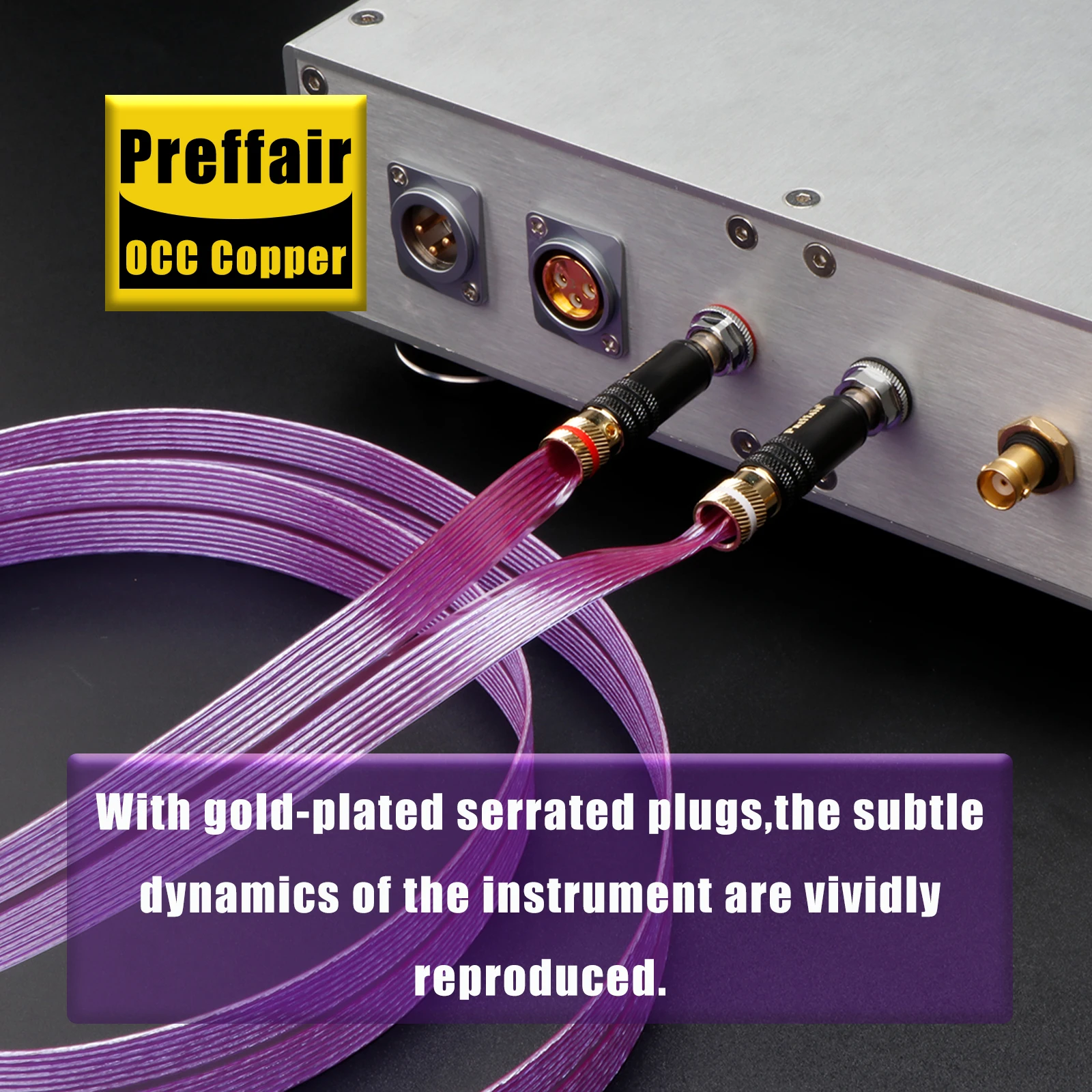 اوديوفيلي كابل RCA 7N OCC إشارة مطلية بالفضة كابل RCA سلك إشارة RCA قابس RCA لمكبر الصوت DAC Soudbox